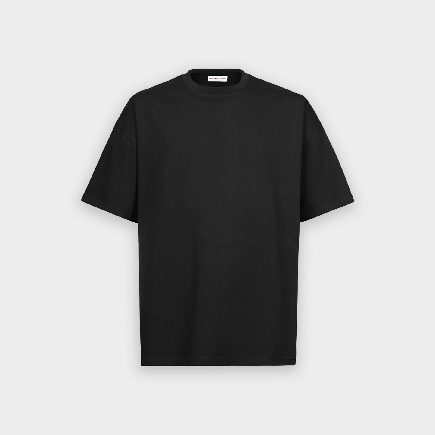 Atelier Amelot Blanks - T-shirt Luxe Black - Coupe Oversized