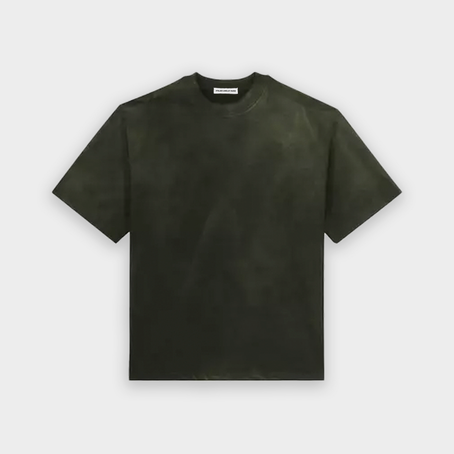 Atelier Amelot Blanks - T-shirt Ultra Luxe Dark Olive - Coupe Oversized