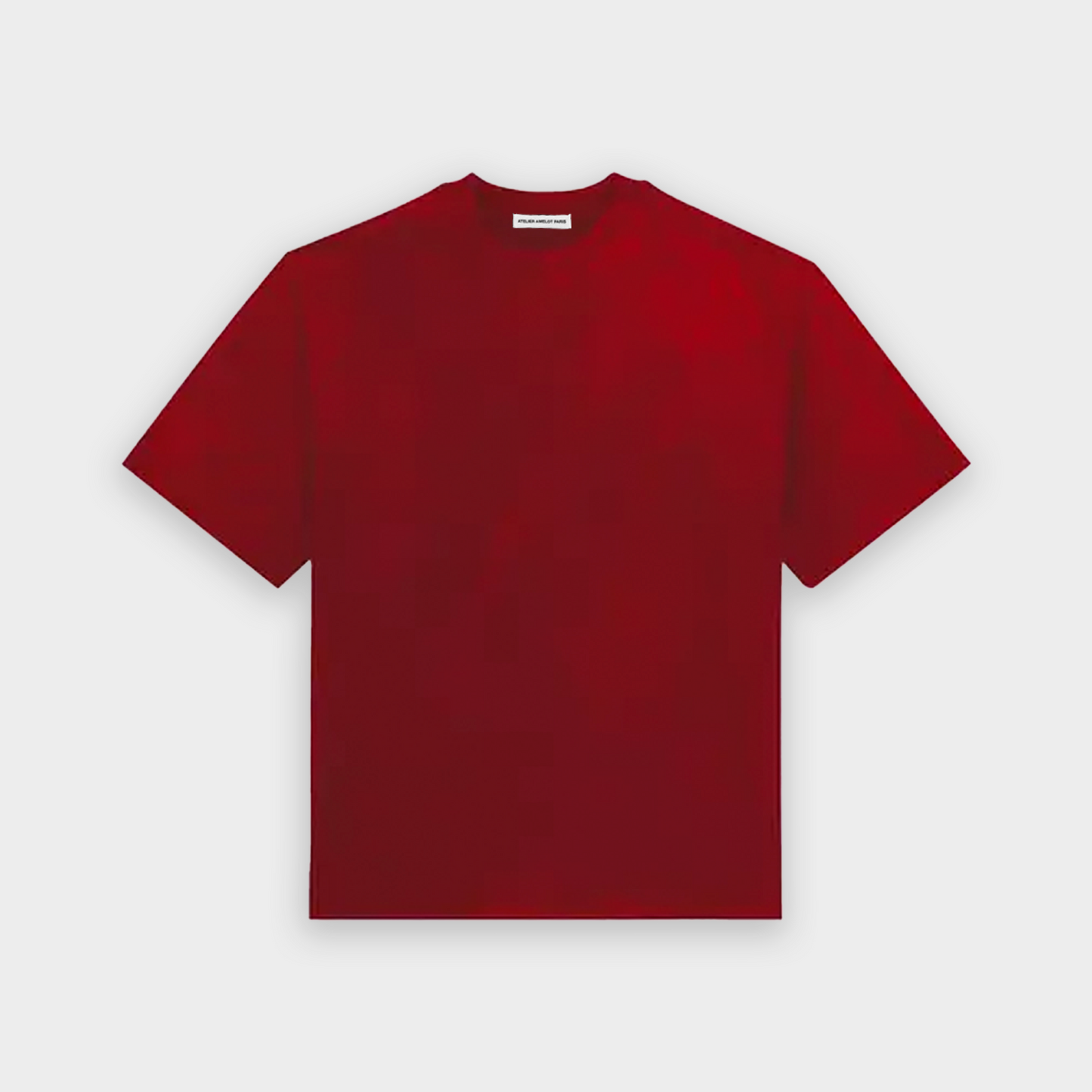 Atelier Amelot Blanks - T-shirt Ultra Luxe Fire Red - Coupe Oversized