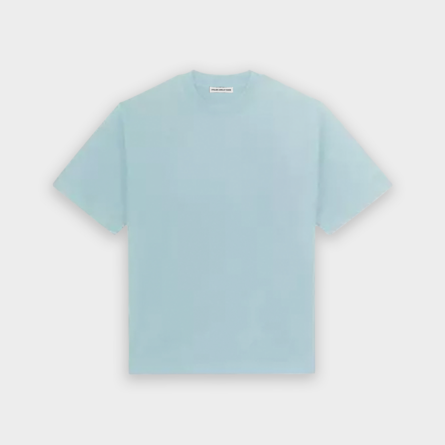 Atelier Amelot Blanks - T-shirt Ultra Luxe Iceberg Blue - Coupe Oversized