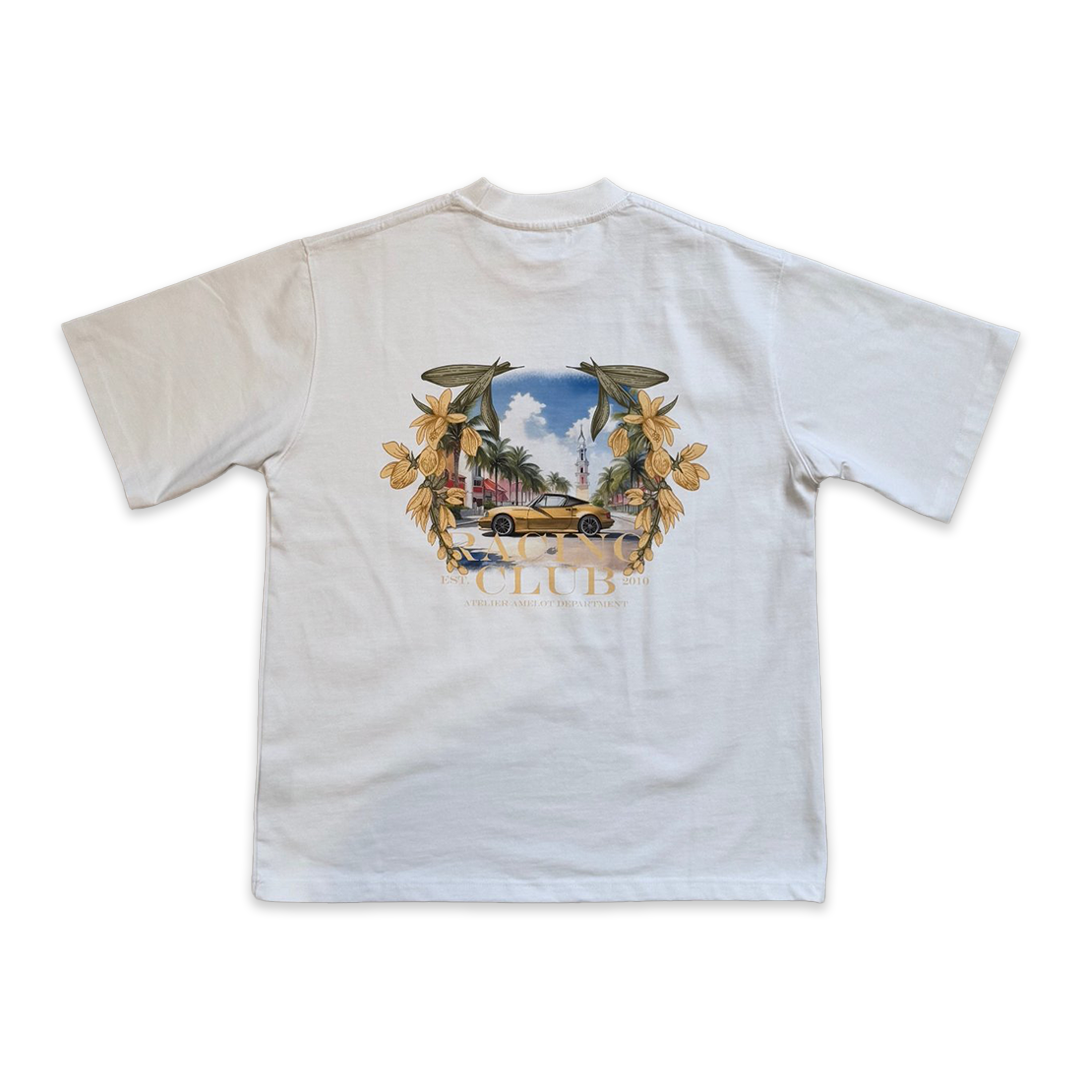 Atelier Amelot - T-shirt Ultra Luxe Blanc - Coupe Oversized