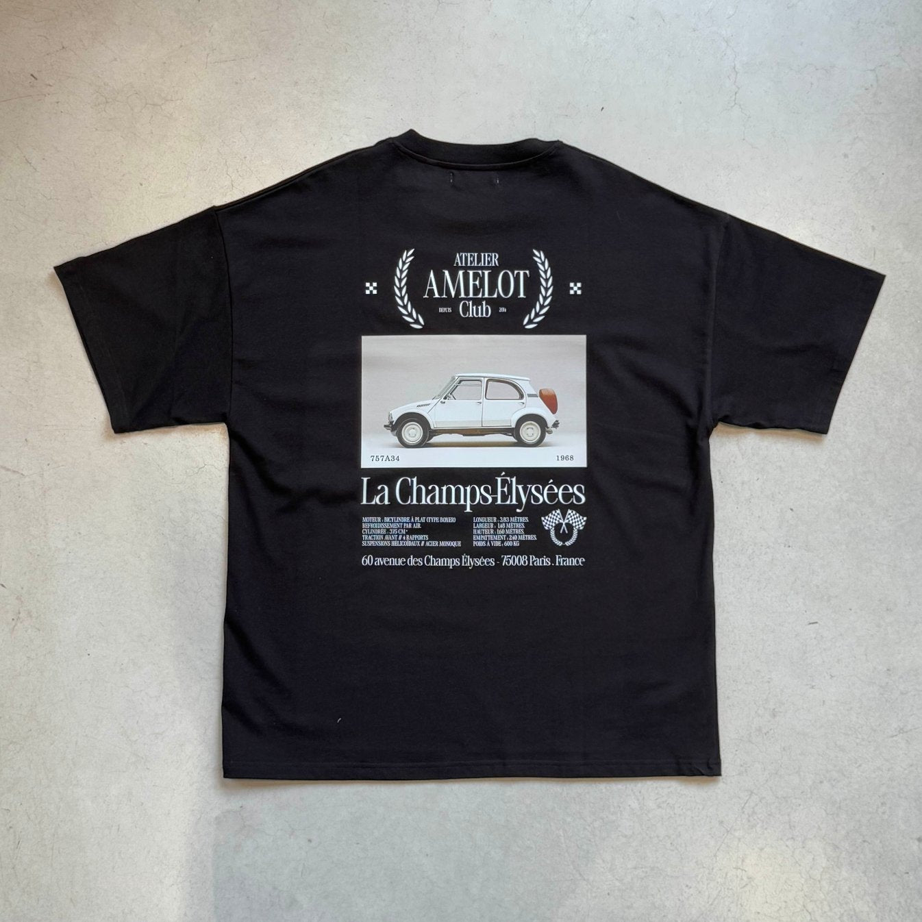 Staff Member Champs-Elysées - Luxury short-sleeved t-shirt