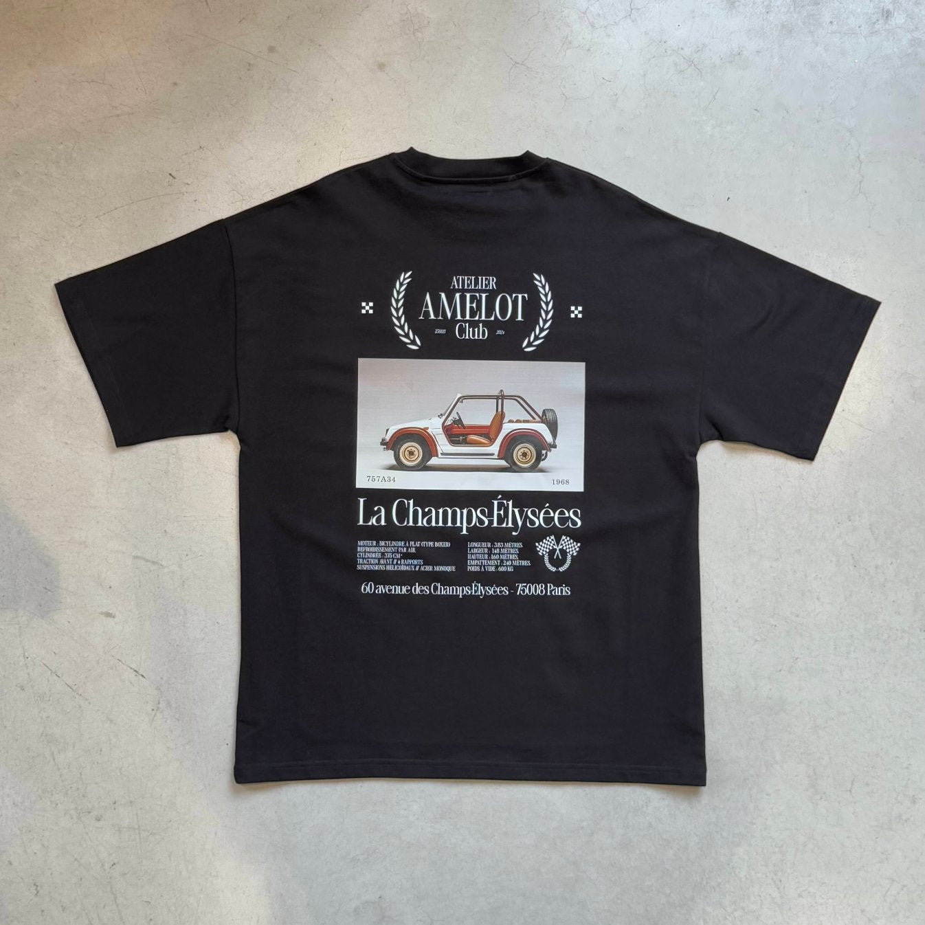 Staff Member Champs-Elysées - Luxury short-sleeved t-shirt