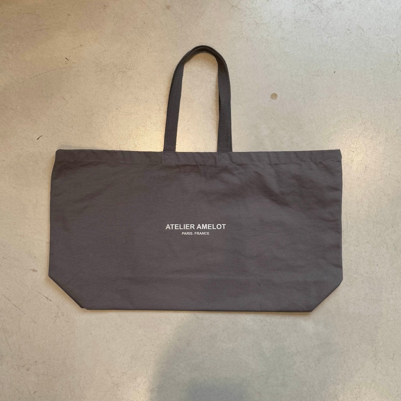 Atelier Amelot - Shopping Bag Luxe Grey - Grand Format