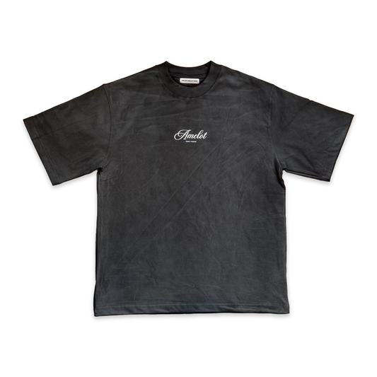 Atelier Amelot - T-shirt Ultra Luxe Vintage Black Haute Couture - Coupe Oversize
